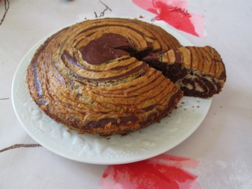 Le gâteau zébré : une recette ludique Le gâteau zébré : une recette ludique