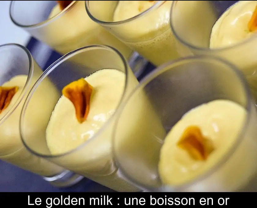 Le golden milk : une boisson en or
