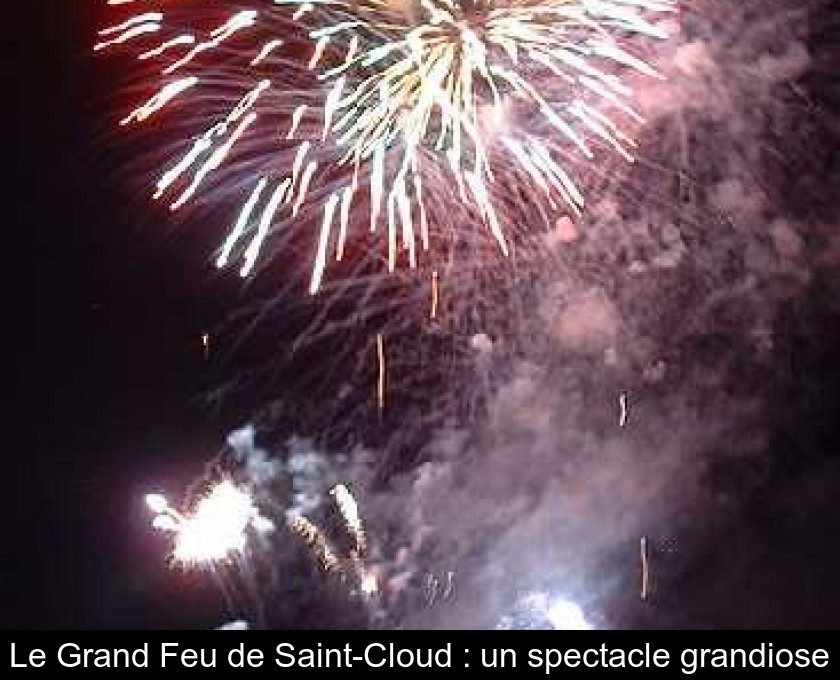 Le Grand Feu de Saint-Cloud : un spectacle grandiose Le Grand Feu de Saint-Cloud : un spectacle grandiose