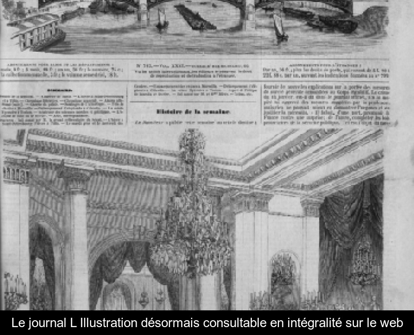 Le journal L'Illustration désormais consultable en intégralité sur le web