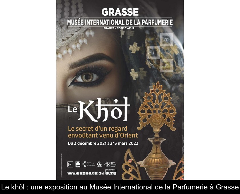 Le khôl : une exposition au Musée International de la Parfumerie à Grasse