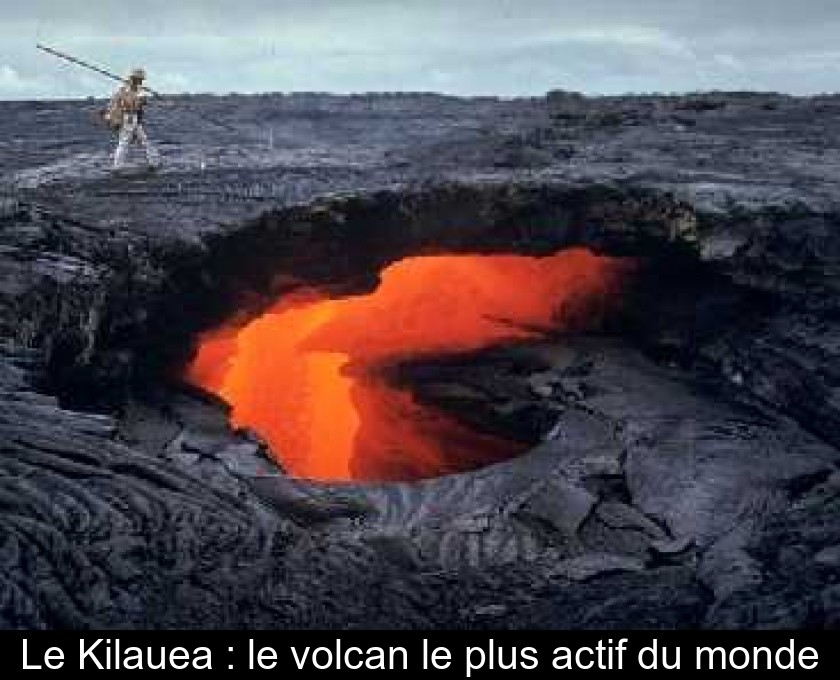 Le Kilauea : le volcan le plus actif du monde Le Kilauea : le volcan le plus actif du monde