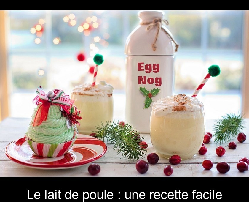 Le lait de poule : une recette facile Le lait de poule : une recette facile