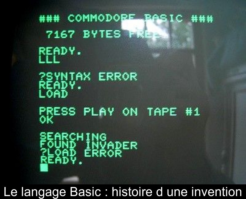Le langage Basic : histoire d'une invention Le langage Basic : histoire d'une invention