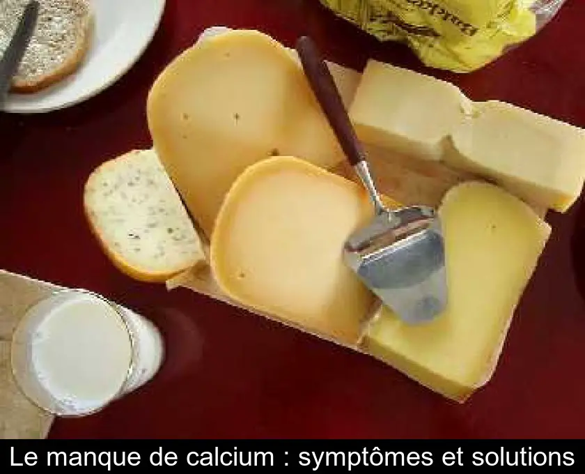 Le manque de calcium : symptômes et solutions