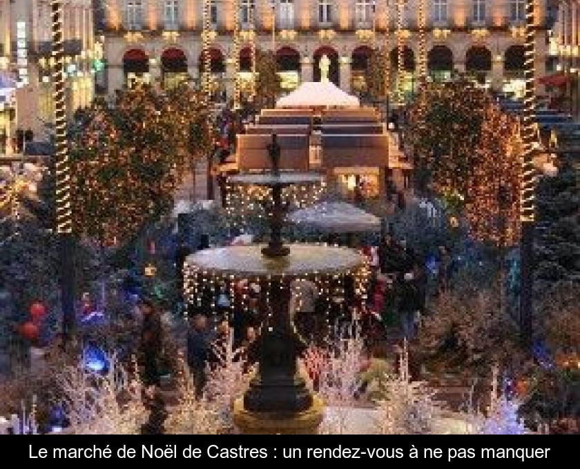Le marché de Noël de Castres : un rendez-vous à ne pas manquer