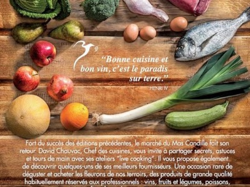Le Marché du Mas Candille : un rendez-vous gourmand à Mougins Le Marché du Mas Candille : un rendez-vous gourmand à Mougins