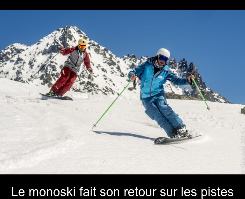 Le monoski fait son retour sur les pistes