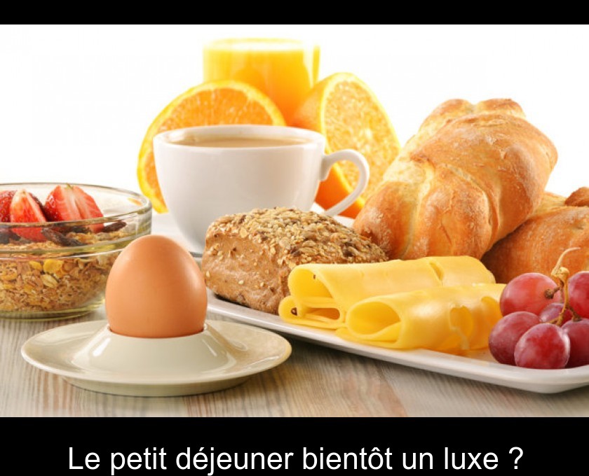 Le petit déjeuner bientôt un luxe ? Le petit déjeuner bientôt un luxe ?