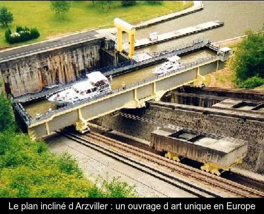 Le plan incliné d'Arzviller : un ouvrage d'art unique en Europe Le plan incliné d'Arzviller : un ouvrage d'art unique en Europe