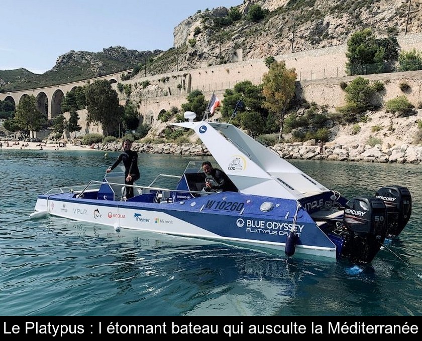 Le Platypus : l'étonnant bateau qui ausculte la Méditerranée