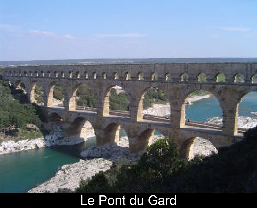 Le Pont du Gard Le Pont du Gard