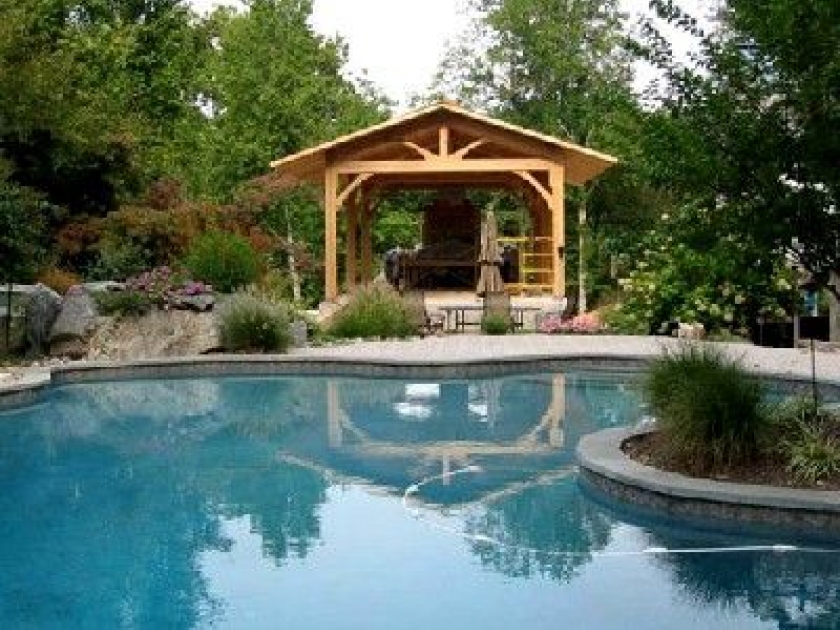 Le pool house : un lieu tout confort près de la piscine Le pool house : un lieu tout confort près de la piscine