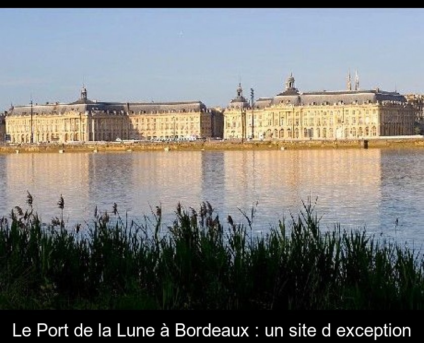 Le Port de la Lune à Bordeaux : un site d'exception Le Port de la Lune à Bordeaux : un site d'exception