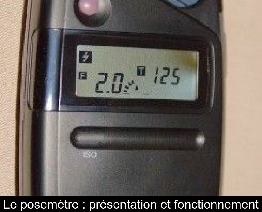 Le posemètre : présentation et fonctionnement