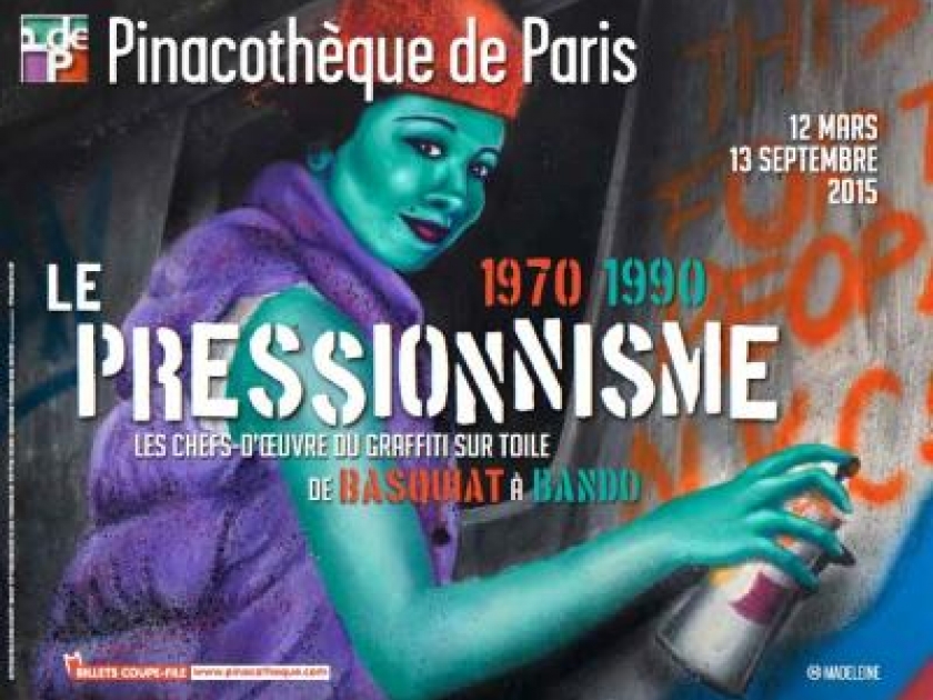 Le Pressionnisme ou l'art du graffiti sur toile à la Pinacothèque Le Pressionnisme ou l'art du graffiti sur toile à la Pinacothèque