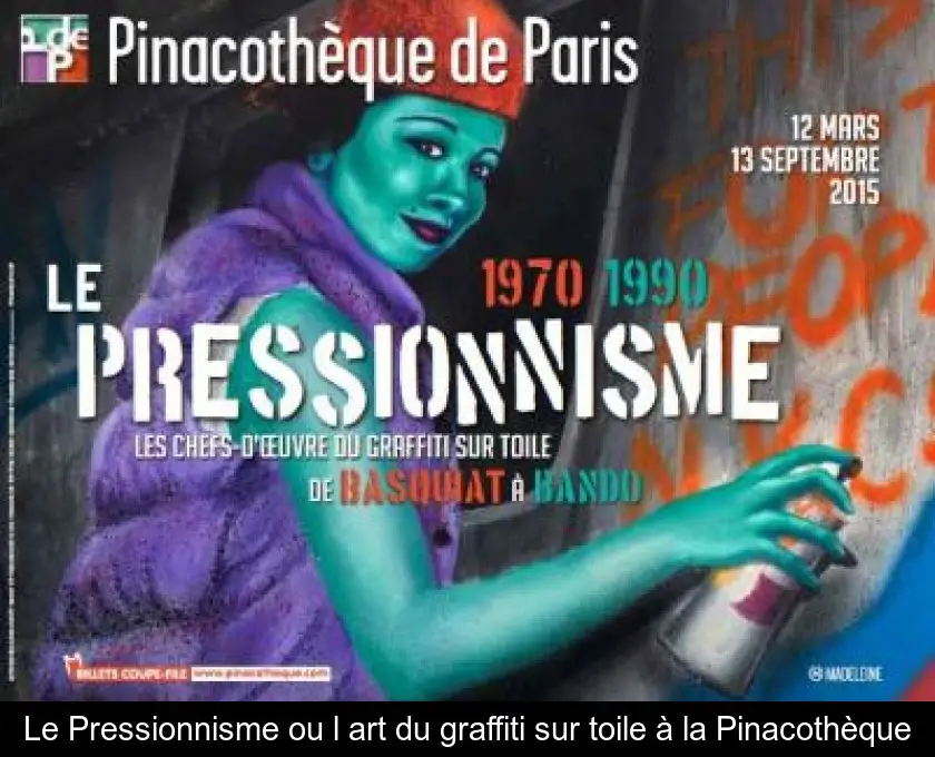 Le Pressionnisme ou l'art du graffiti sur toile à la Pinacothèque