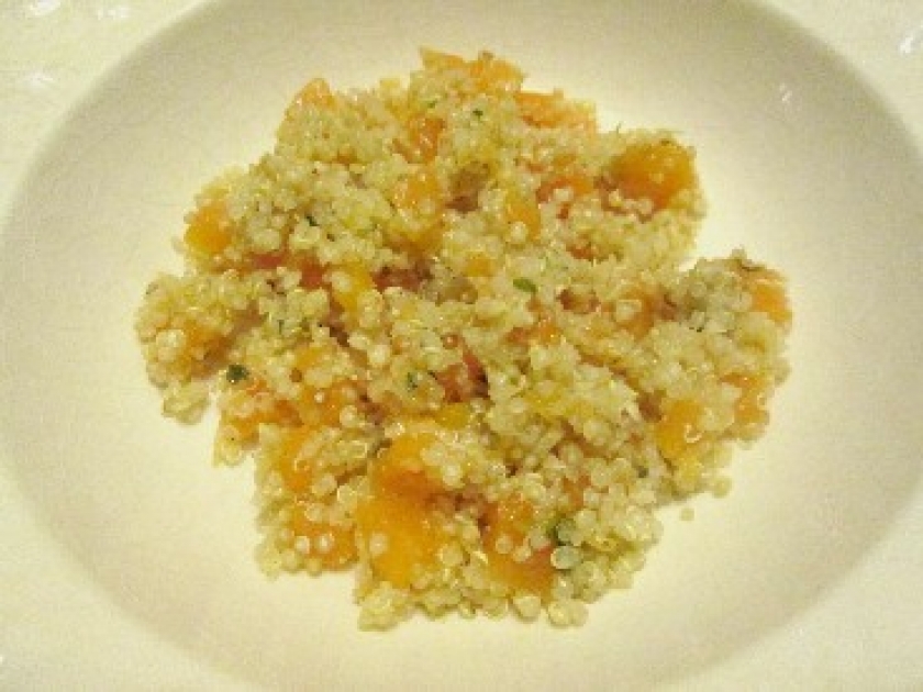 Le quinoa au potiron : une recette légère Le quinoa au potiron : une recette légère