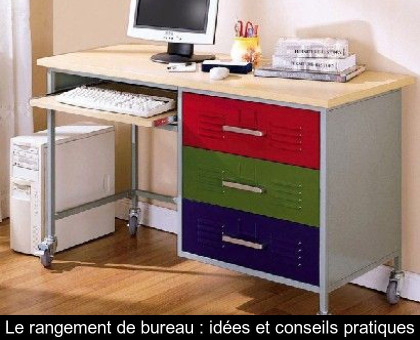 Rangement classeurs pour bureau pour bureau