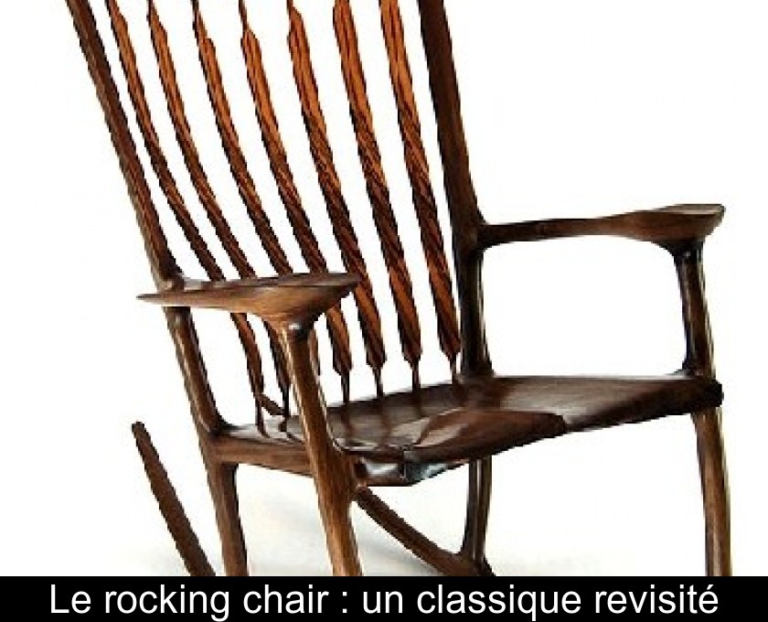 Le rocking chair : un classique revisité Le rocking chair : un classique revisité