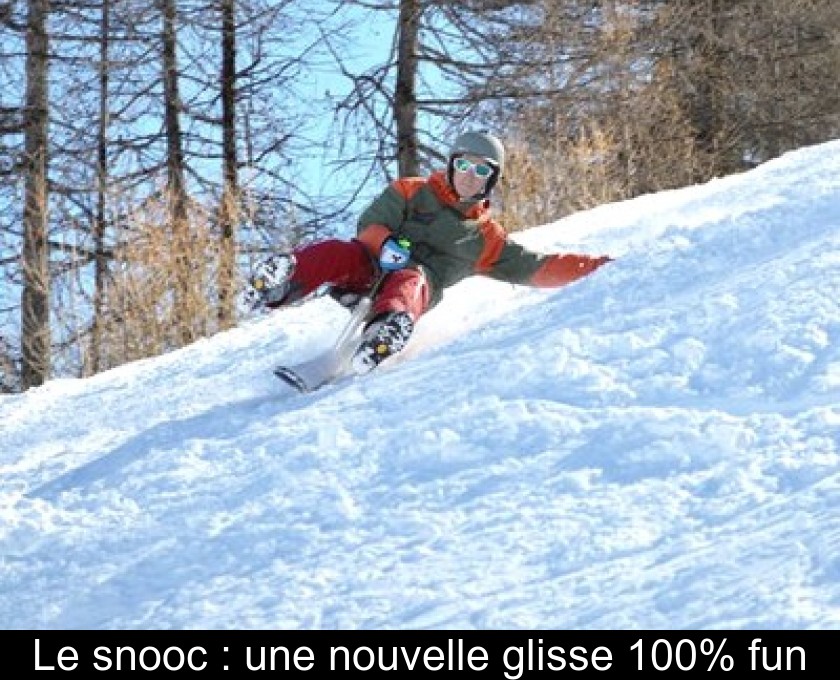 Le snooc : une nouvelle glisse 100% fun Le snooc : une nouvelle glisse 100% fun