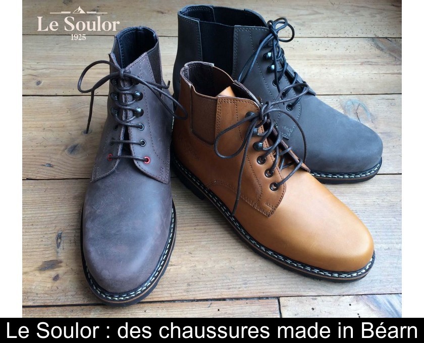 Le Soulor : des chaussures made in Béarn