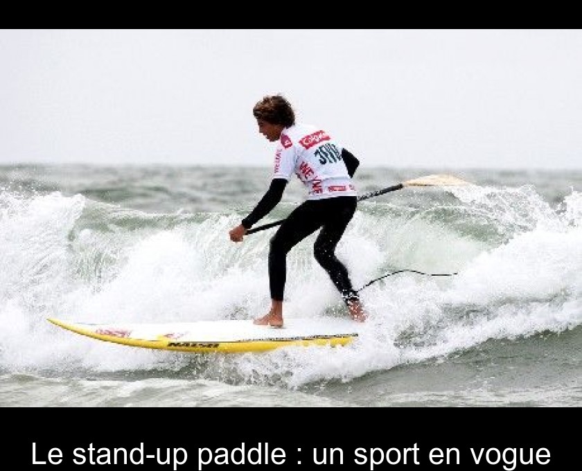 Le stand-up paddle : un sport en vogue Le stand-up paddle : un sport en vogue