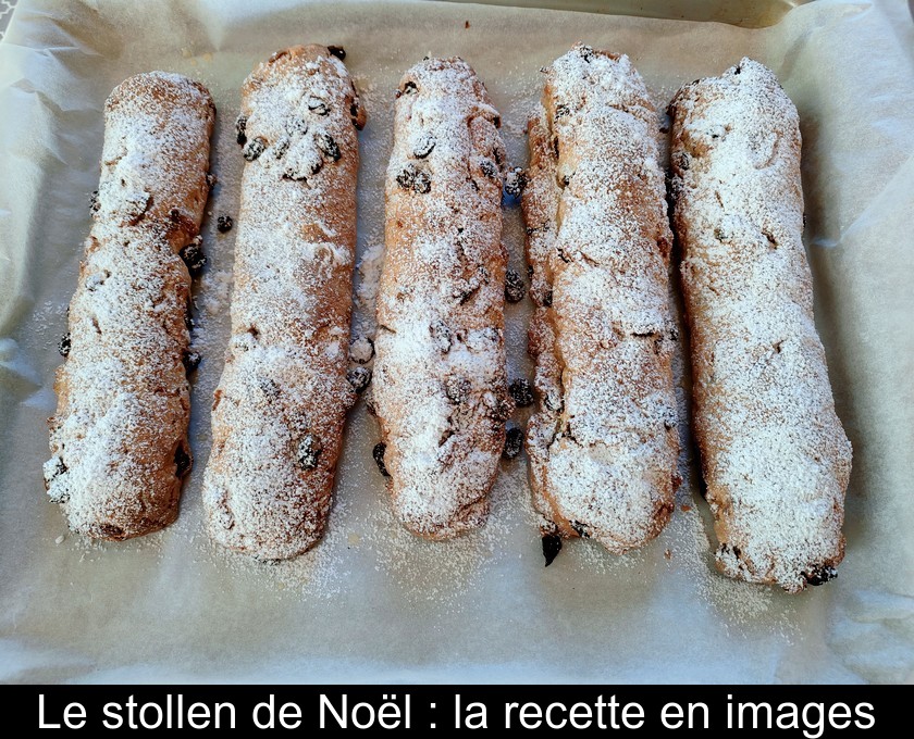 Le stollen de Noël : la recette en images