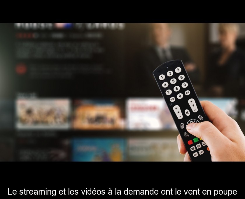 Le streaming et les vidéos à la demande ont le vent en poupe Le streaming et les vidéos à la demande ont le vent en poupe