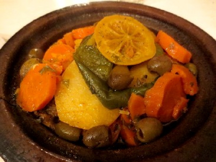 Le tajine de poulet Le tajine de poulet