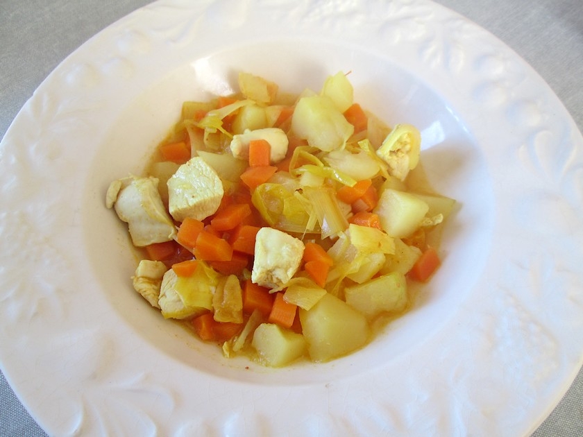 Le tajine de poulet aux abricots : la recette en images Le tajine de poulet aux abricots : la recette en images