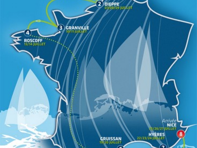 Le Tour de France à la voile : le rendez-vous nautique de juillet Le Tour de France à la voile : le rendez-vous nautique de juillet