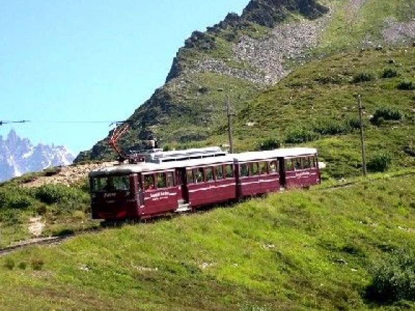 Le tramway du Mont Blanc : présentation et histoire Le tramway du Mont Blanc : présentation et histoire