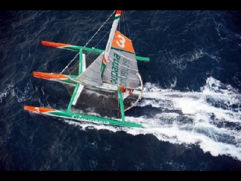 Le Trophée Jules Verne : un tour du monde à la voile Le Trophée Jules Verne : un tour du monde à la voile