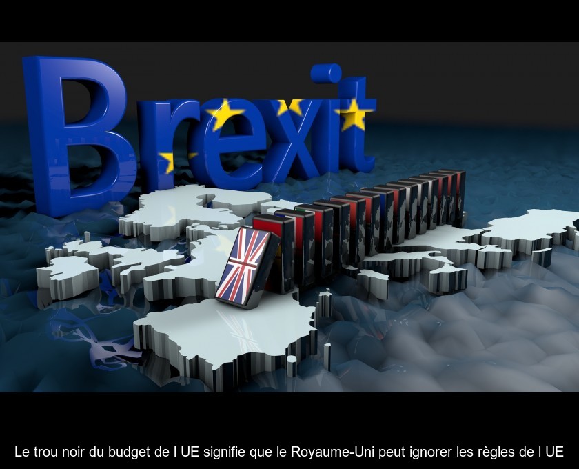 Le trou noir du budget de l'UE signifie que le Royaume-Uni peut ignorer les règles de l'UE Le trou noir du budget de l'UE signifie que le Royaume-Uni peut ignorer les règles de l'UE