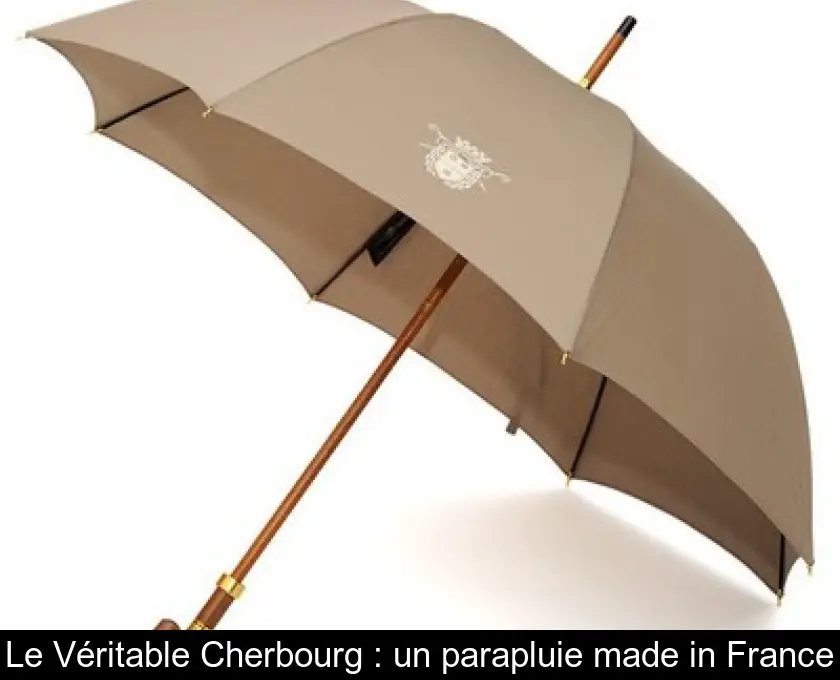 Le Véritable Cherbourg : un parapluie made in France