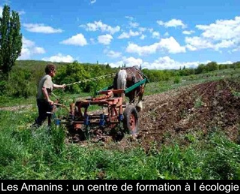 Les Amanins : un centre de formation à l'écologie Les Amanins : un centre de formation à l'écologie