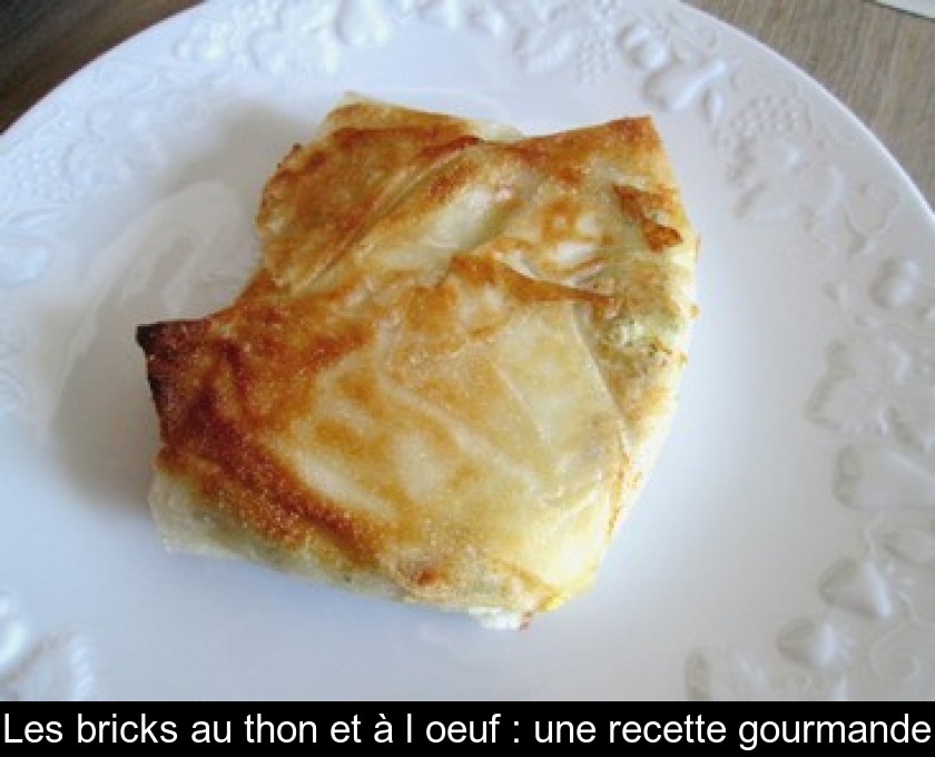 Les bricks au thon et à l'oeuf : une recette gourmande Les bricks au thon et à l'oeuf : une recette gourmande