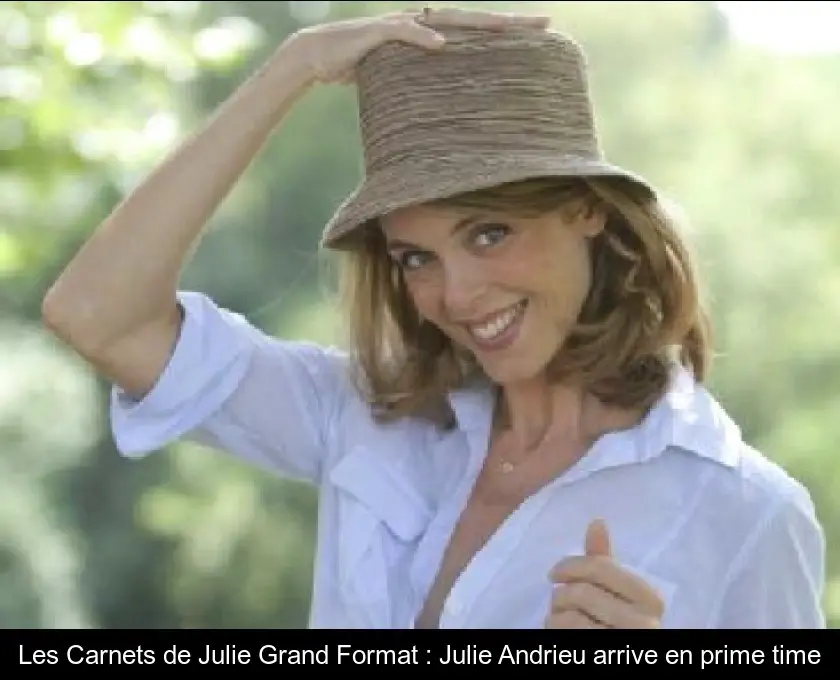 Les Carnets de Julie Grand Format : Julie Andrieu arrive en prime time
