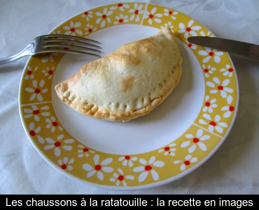 Les chaussons à la ratatouille : la recette en images Les chaussons à la ratatouille : la recette en images