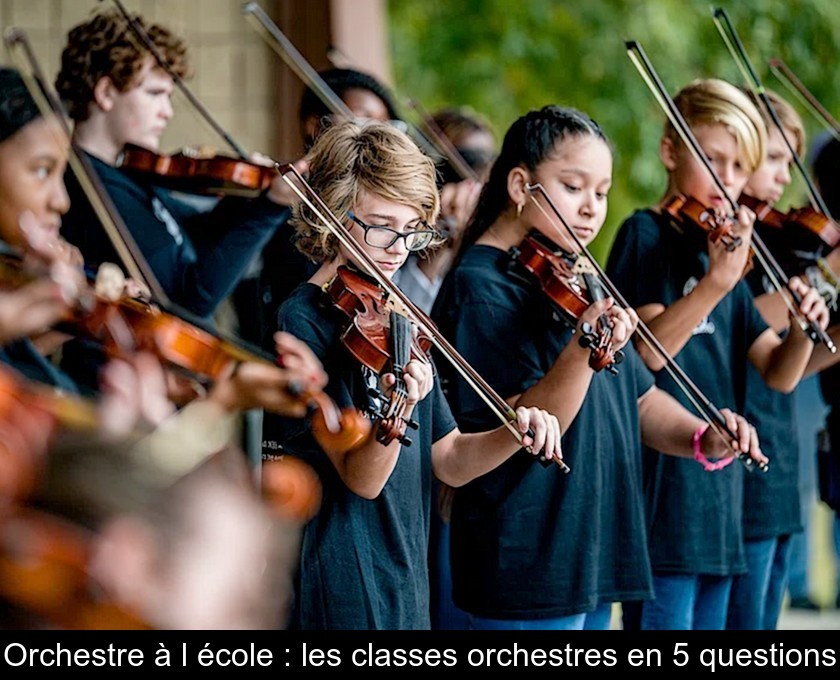 Les classes orchestres : une pédagogie gagnante Les classes orchestres : une pédagogie gagnante