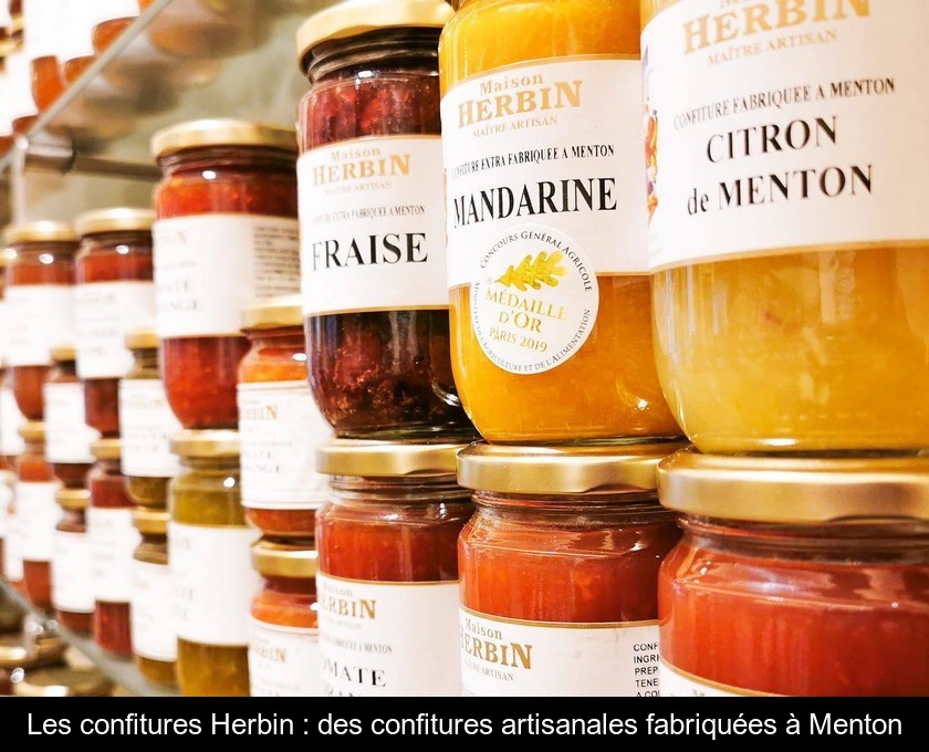 Les confitures Herbin : des confitures artisanales fabriquées à Menton