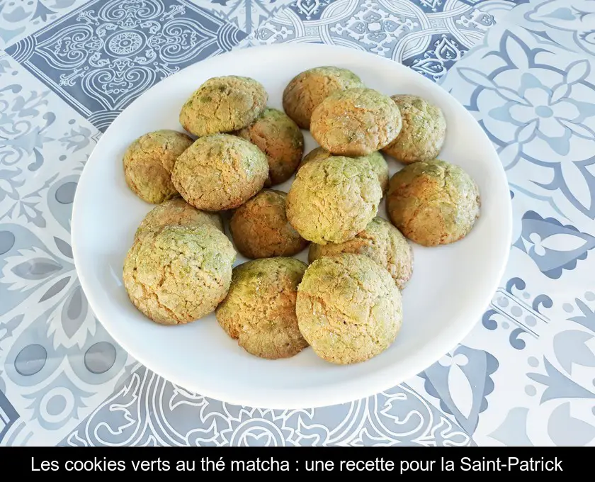 Les cookies verts au thé matcha : une recette pour la Saint-Patrick