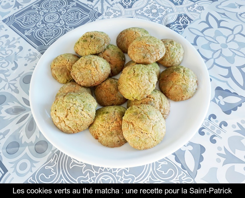 Les cookies verts au thé matcha : une recette pour la Saint-Patrick Les cookies verts au thé matcha : une recette pour la Saint-Patrick