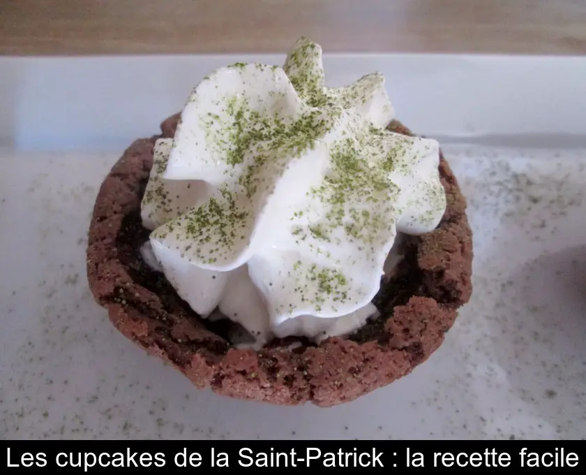 Les cupcakes de la Saint-Patrick : la recette facile