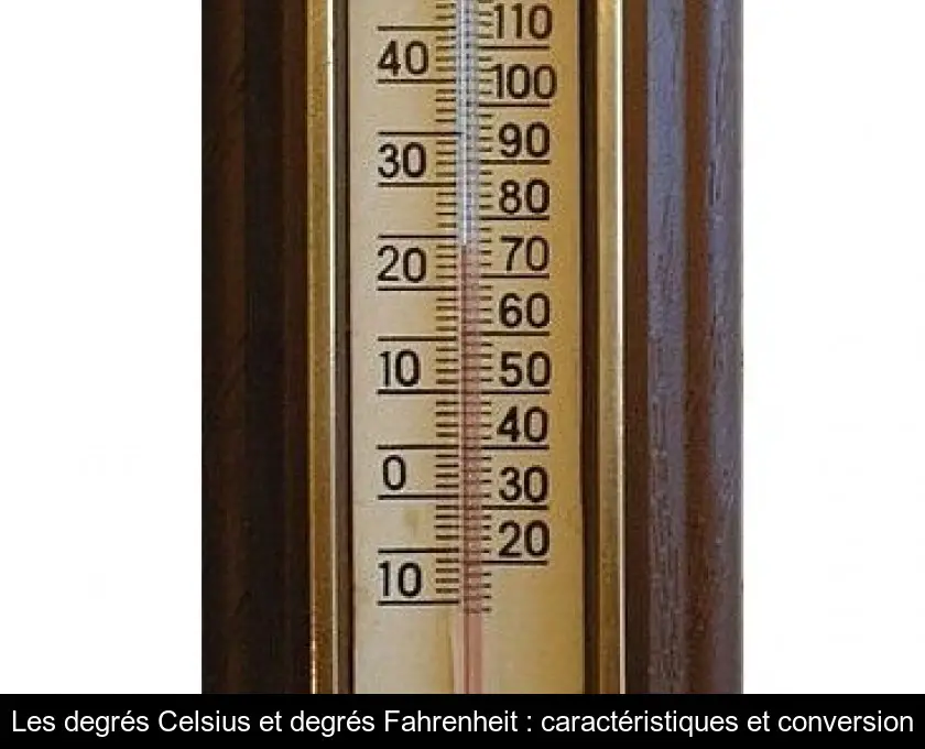 Les degrés Celsius et degrés Fahrenheit : caractéristiques et conversion