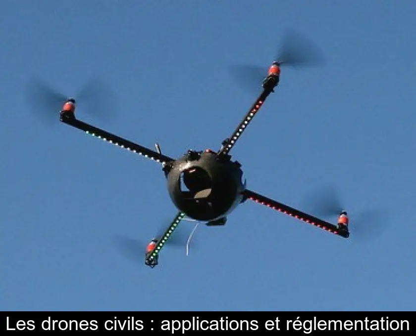 Les drones civils : applications et réglementation