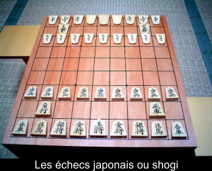 Les échecs japonais ou shogi