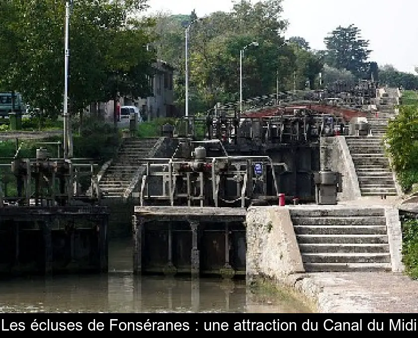 Les écluses de Fonséranes : une attraction du Canal du Midi