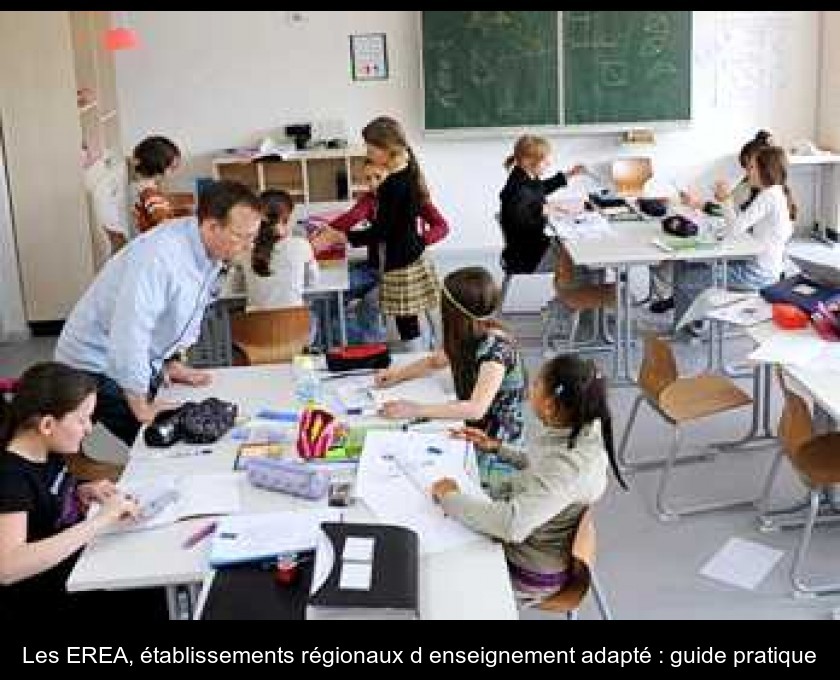 Les EREA, établissements régionaux d'enseignement adapté : guide pratique